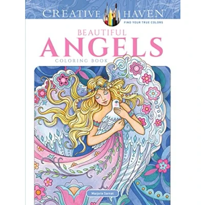 Afbeelding van Creative Haven Beautiful Angels Coloring Book