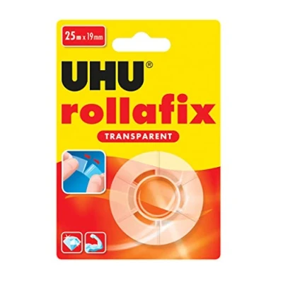 Afbeelding van UHU rollafix refill 36945 Plakband Transparant (l x b) 25 m 19 mm 1 stuk(s)