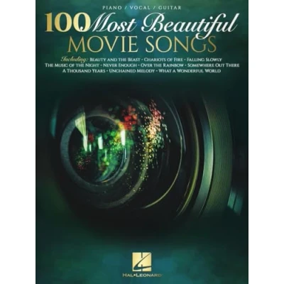 Afbeelding van 100 Most Beautiful Movie Songs Piano/Vocal/Guitar Songbook
