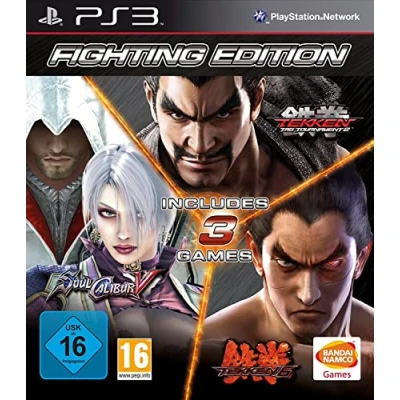 Image de Fighting edition tekken 6 et tag tournament 2 soul calibur v ps3