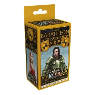 Afbeelding van CMON A Song of Ice &amp; Fire Haus Baratheon Mises à jour de cartes Extension Tabletop 2 joueurs À partir 14 ans 45+ minutes Allemand Multilingue