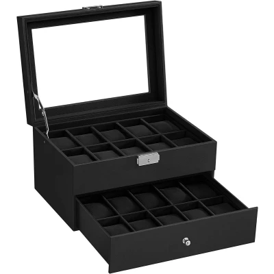 Afbeelding van Uhrenkasten mit 2 Ebenen