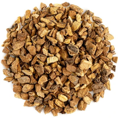 Afbeelding van Gentiana wortel kruidenthee biologische gentiaan Gensian Tisana 100 g