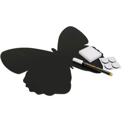 Afbeelding van Securit Krijtbord Silhouette Vlinder 30x53cm