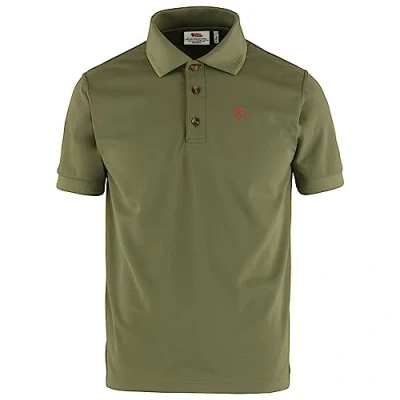 Afbeelding van Crowley Piqué Polo Heren Light Olive 300 M Groen Outdoor Shirt