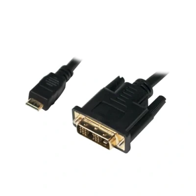 Image de LogiLink Câble adaptateur liaison simple DVI D mâle pour HDMI mini 2 m
