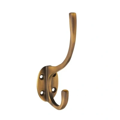 Afbeelding van Carlisle Brass Hoed en jashaak &quot;Victoria&quot; antiek messing