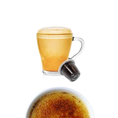 Afbeelding van 50 capsules Creme Brulee compatibel met Nespresso koffie Kickkick