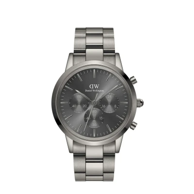Afbeelding van Daniel Wellington Iconic Chronograaf, Maat: 42, Graphite