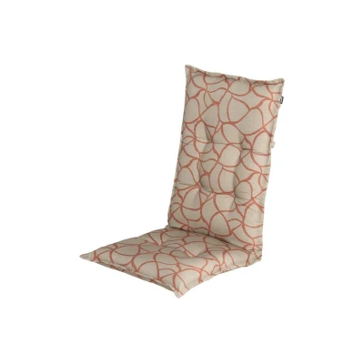 Afbeelding van Hartman Tuinkussen Hoge Rug Pearl Orange Oranje Tuinkussens