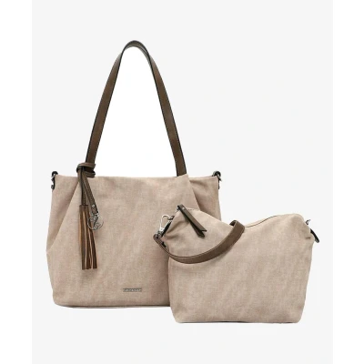 Afbeelding van Emily &amp; Noah Elke Cityshopper M sand kombi Damestas
