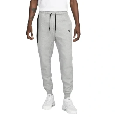 Afbeelding van Nike Sportswear Trainingsbroek, Heren, Maat: XXL, Grey heather/black