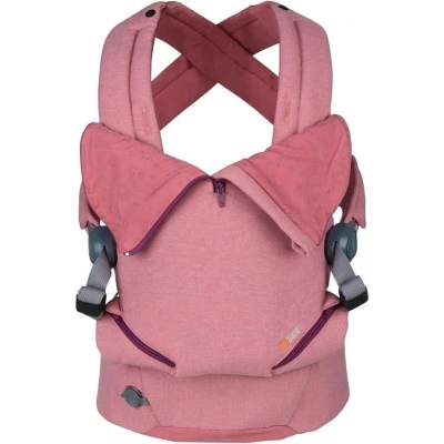 Afbeelding van BeSafe Haven Draagzak Baby Buikdrager en rug drager Haze Leaf