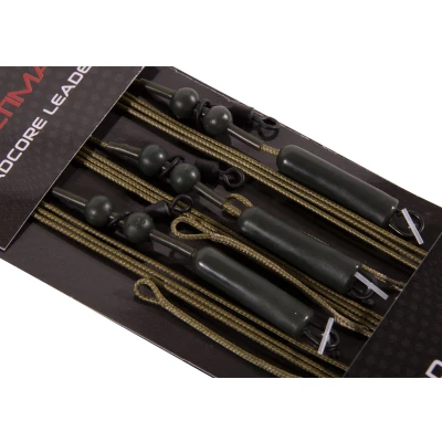 Afbeelding van Ultimate Leadcore Leader With Chod System Weed 45lb (3 stuks) Leaders