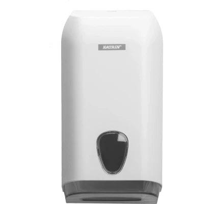Afbeelding van Katrin gevouwen toiletpapierdispenser wit