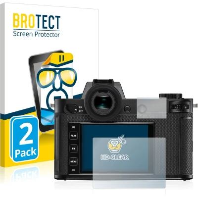 Afbeelding van BROTECT Screenprotector voor Leica SL2 Folie Beschermfolie transparant (2 Stuks)