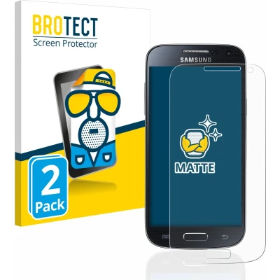 Afbeelding van BROTECT Screenprotector voor Samsung Galaxy S4 Mini Folie Beschermfolie matte (2 Stuks)