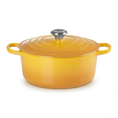 Afbeelding van Le Creuset Signature Braadpan 24 Cm Geel