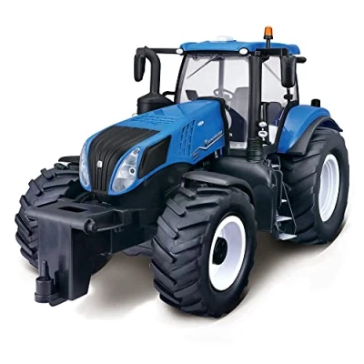 Afbeelding van Maisto New Holland M82721 R/C tractor, voertuig op schaal 1/16 2,4 GHz, verschillende kleuren