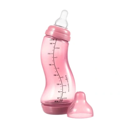Afbeelding van Difrax S Fles Natural Babyfles Raspberry 0+ maanden 250ml