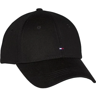 Image de Tommy Hilfiger Casquette Homme Classic BB De Baseball, Noir (Flag Black), Taille Unique