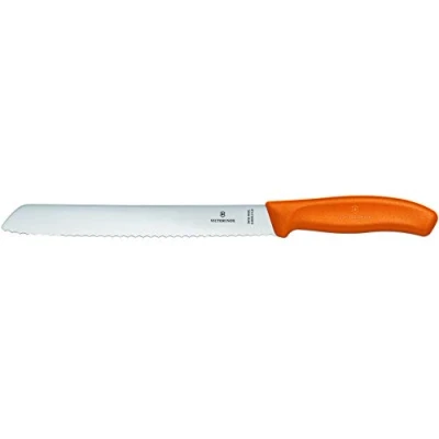 Afbeelding van Victorinox Swiss Classic Broodmes 21cm RVS/PP Kunststof Oranje