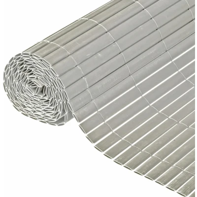 Afbeelding van Nature Tuinscherm dubbelzijdig 1x3 m PVC groen