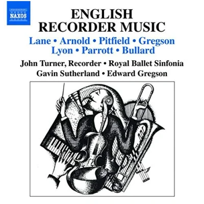 Afbeelding van John Turner, Royal Ballet Sinfonia English Recorder Music (CD)