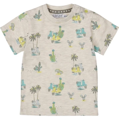 Afbeelding van Dirkje Jongens T shirt Off white