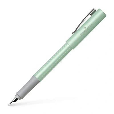Afbeelding van Faber Castell 140987 Grip Pearl Edition vulpen veer F mint
