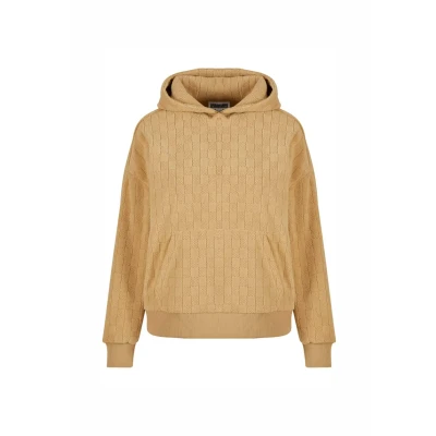 Afbeelding van Urban Classics Hoodie, Dames, Maat: Large, Unionbeige