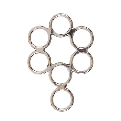 Image de F.R.A. Hackamore Set Rose Jeu RVS 14,5cm