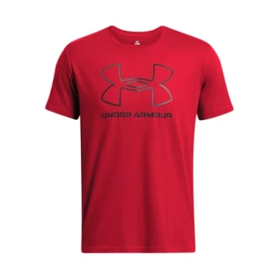 Afbeelding van Under Armour Foundation Update Sport Tshirt, Heren, Maat: Small, Red/black