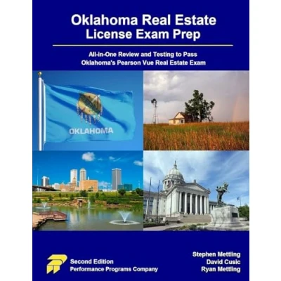 Afbeelding van Oklahoma Real Estate License Exam Prep: All in One Review and Testing to Pass Oklahoma&#039;s Pearson Vue