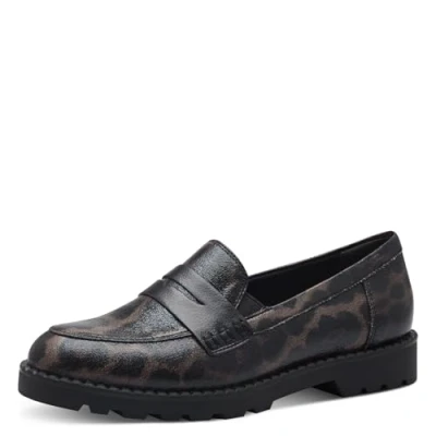 Afbeelding van Tamaris Instappers, Dames, Maat: 37, Leopard Leer/ synthetisch