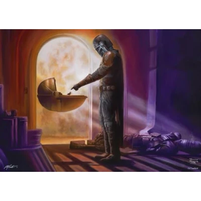 Afbeelding van Schmidt Spiele Thomas Kinkade Studios: Star Wars The Mandalorian Turning Point Legpuzzel 1000 stuk(s) Televisie/films
