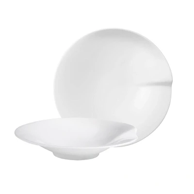 Afbeelding van Villeroy &amp; Boch Pasta Passion L Pastabord, 2 delig, pastaborden van premium porselein, vaatwasmachinebestendig, 30,5 cm