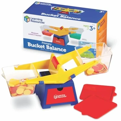 Afbeelding van Learning Resources Elementaire weegschaal met emmers, 30,5 x 15 13,5
