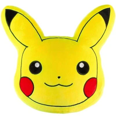 Afbeelding van Pokemon 3D Pikachu pluche kussen, slaapkameraccessoires 47 x cm anime cadeau voor kinderen