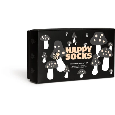 Afbeelding van Happy Socks Magic GIFT SET Unisex 3 PACK Sokken, Maat: 41 46, Black