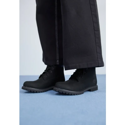 Afbeelding van Timberland Premium BOOT Veterboots, Dames, Maat: 35.5, Black Nubukleer