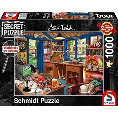 Afbeelding van Schmidt THE Workshop 1000 Pieces Puzzel voor kinderen, Maat: One Size, Multi coloured