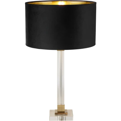 Afbeelding van Searchlight Scarborough Tafellamp Ø 40 X 67 Cm Messing, Goud En Zwart