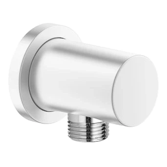 Afbeelding van Grohe Rainshower slangaansluitknie roset rond Supersteel