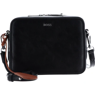 Afbeelding van BOSS Liriel Crossbody Schoudertas, Dames, Maat: One Size, Black