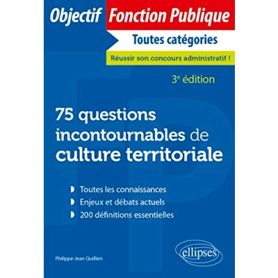 Afbeelding van 75 questions incontournables de culture territoriale