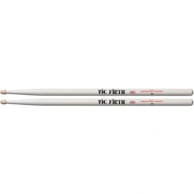Afbeelding van Vic Firth 5AW Sticks, wit American Classic, Wood Tip Drumsticks