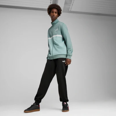 Image de Veste de survÃªtement en polyester Colourblock Homme