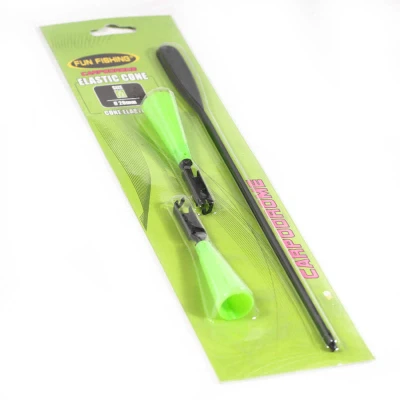 Afbeelding van Fun Fishing Cone Elastic (2 pcs) Maat : Medium (diam. 20mm)