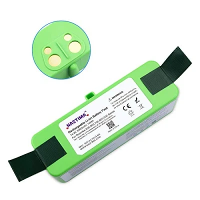 Afbeelding van NASTIMA Update 14,8 V 5000 mAh lithium ion batterij compatibel met Roomba 985 980 960 895 890 880 870 860 790 780 770 760 695 690 680 675 650 64 0 620 614 Geleverd binnen 1 maand
